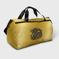 Спортивная сумка Дракон на золоте