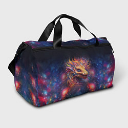 Спортивная сумка Космический дракон - символ года