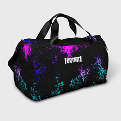 Спортивная сумка Fortnite капли неоновых красок