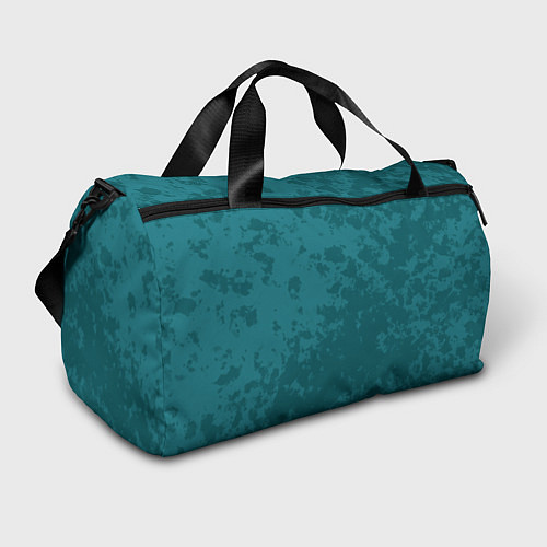 Спортивная сумка Изумрудный камуфляж / 3D-принт – фото 1