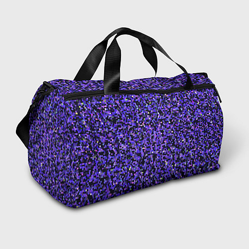 Спортивная сумка Фиолетовая мозаика / 3D-принт – фото 1