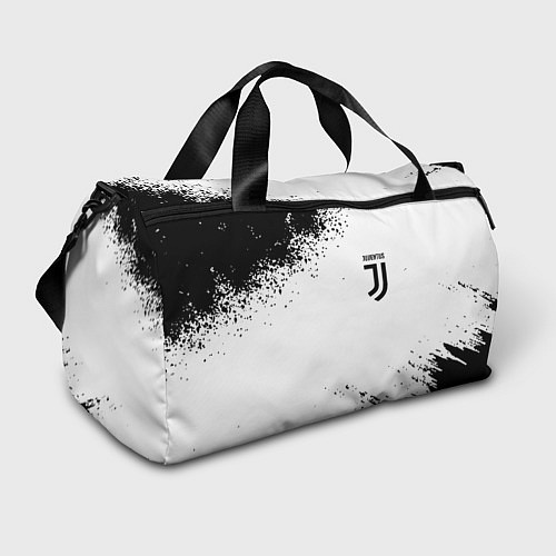 Спортивная сумка Juventus sport color black / 3D-принт – фото 1