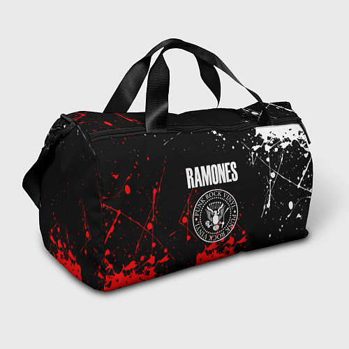 Спортивная сумка Ramones краски метал группа / 3D-принт – фото 1