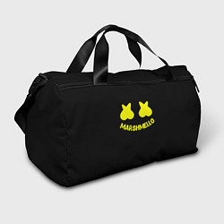 Сумки спортивные Christopher Comstock yellow logo, цвет: 3D-принт