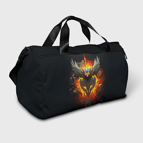 Спортивная сумка Огненный символ орла / 3D-принт – фото 1