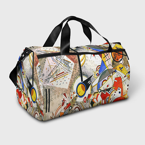 Спортивная сумка Кандинский картина - шумная акварель / 3D-принт – фото 1