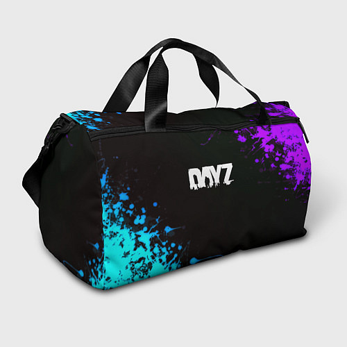 Спортивная сумка Dayz неоновые краски / 3D-принт – фото 1