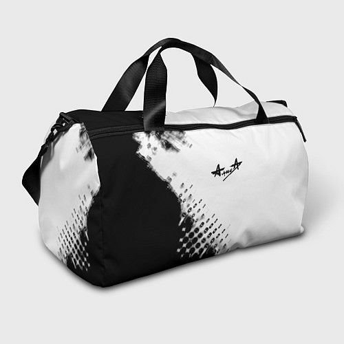 Спортивная сумка Алиса краски текстура / 3D-принт – фото 1