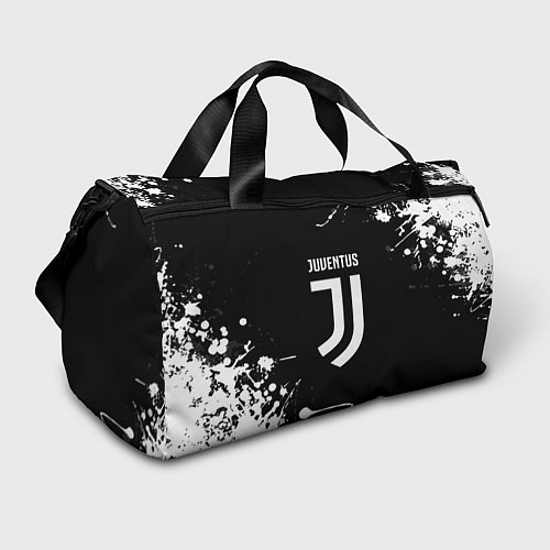 Спортивная сумка Juventus краски белые / 3D-принт – фото 1