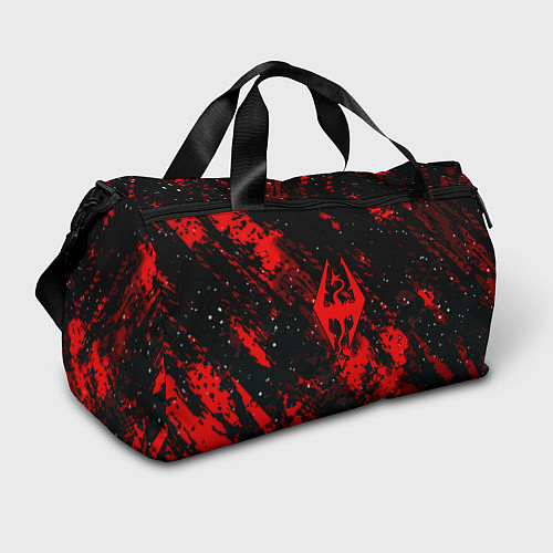 Спортивная сумка Скайрим текстура рпг / 3D-принт – фото 1