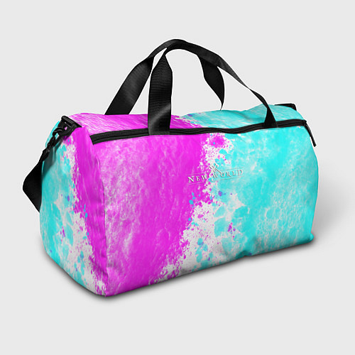 Спортивная сумка New world неоновые краски / 3D-принт – фото 1