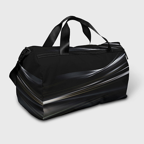 Спортивная сумка Black abstract background / 3D-принт – фото 1