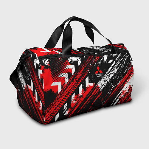 Спортивная сумка Mitsubishi - sport style / 3D-принт – фото 1