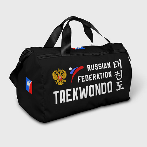 Спортивная сумка Taekwondo Russia / 3D-принт – фото 1