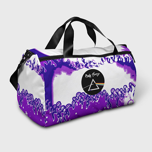 Спортивная сумка Pink floyd violet splash / 3D-принт – фото 1