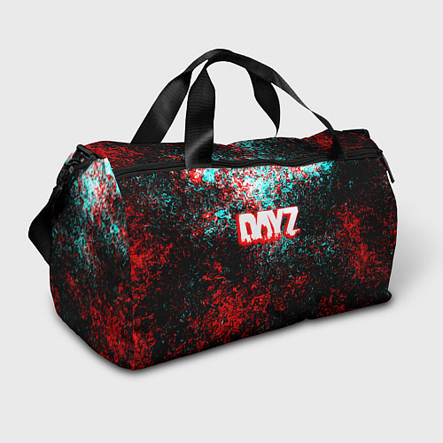 Спортивная сумка Dayz глитч брызги красок / 3D-принт – фото 1