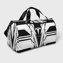 Спортивная сумка Tesla - black and white