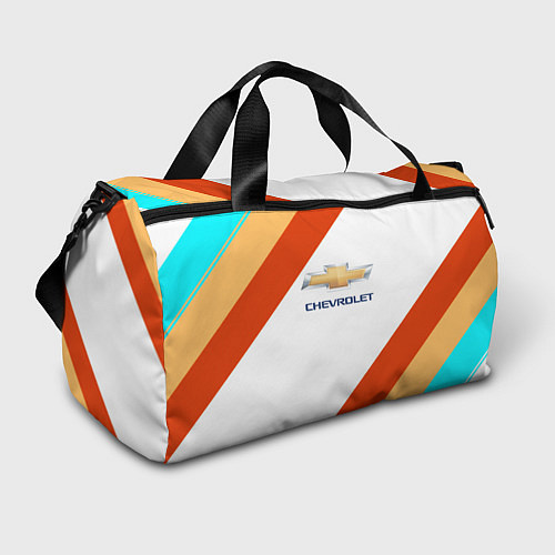 Спортивная сумка Chevrolet line / 3D-принт – фото 1