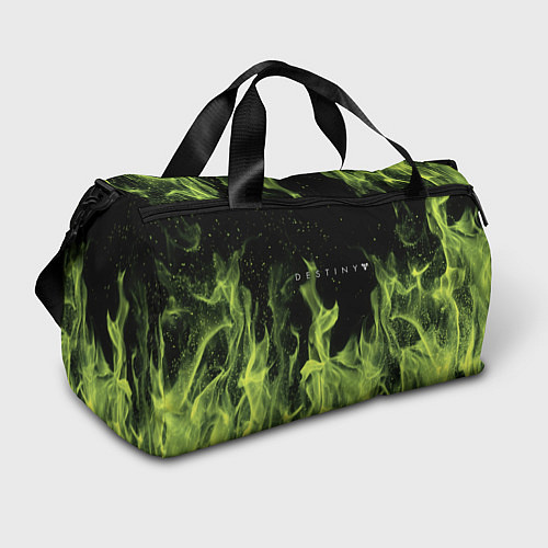 Спортивная сумка Destity огненный стиль / 3D-принт – фото 1