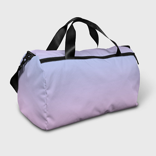 Спортивная сумка Градиент лавандовый / 3D-принт – фото 1