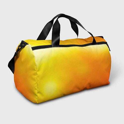 Спортивная сумка Яркий оранж / 3D-принт – фото 1