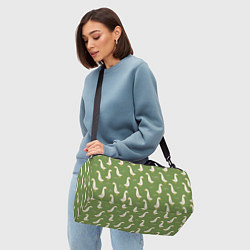 Сумки спортивные Утки на зеленой травке - паттерн, цвет: 3D-принт — фото 2