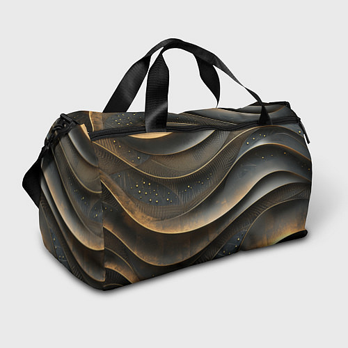 Спортивная сумка Лакшери текстура с узорами / 3D-принт – фото 1