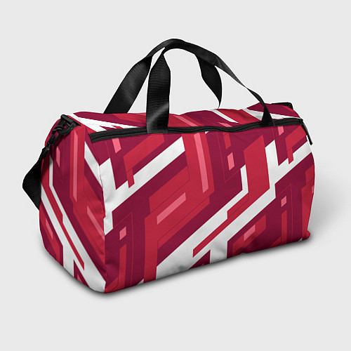 Спортивная сумка Красные детали / 3D-принт – фото 1