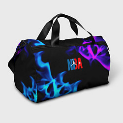 Спортивная сумка NBA neon flame