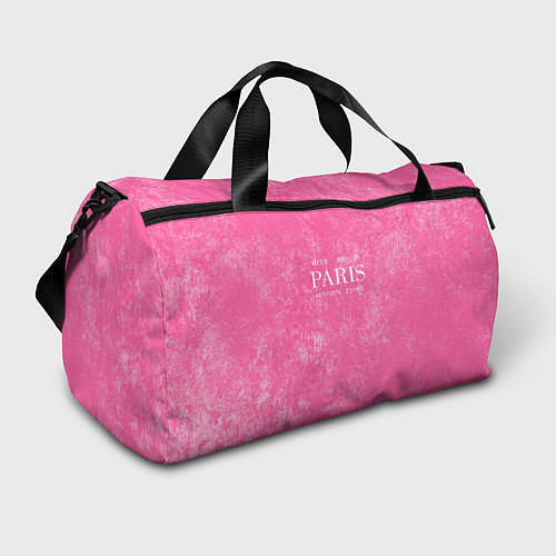 Спортивная сумка Pink Paris / 3D-принт – фото 1