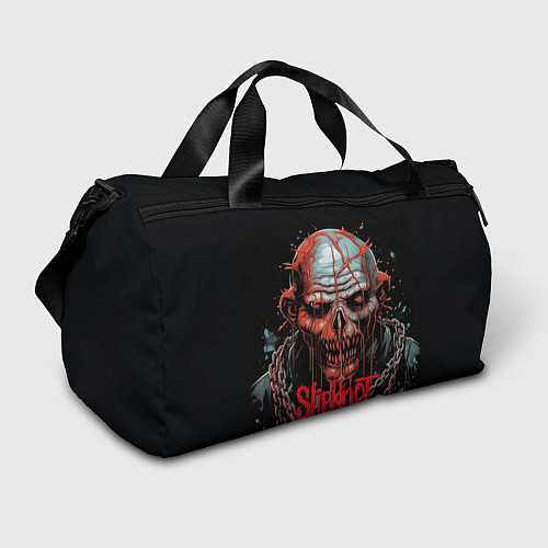 Спортивная сумка Slipknot зомби в цепи / 3D-принт – фото 1