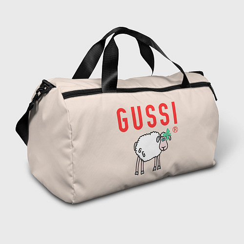 Спортивная сумка Гусси - овца прикольная / 3D-принт – фото 1