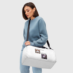 Сумки спортивные Снежок, цвет: 3D-принт — фото 2