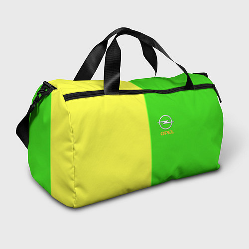 Спортивная сумка Opel текстура / 3D-принт – фото 1