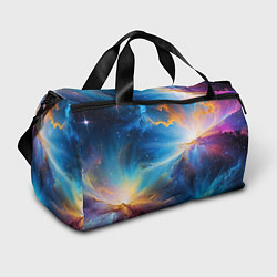 Спортивная сумка Космический пейзаж - галактики