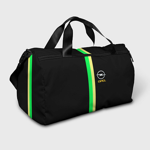 Спортивная сумка Opel line geometry / 3D-принт – фото 1