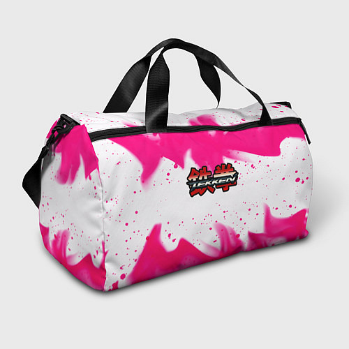 Спортивная сумка Tekken neon flame / 3D-принт – фото 1
