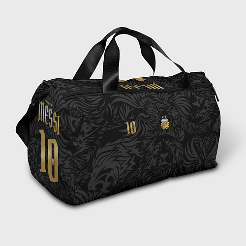Спортивная сумка Лионель Месси номер 10 сборная Аргентины / 3D-принт – фото 1