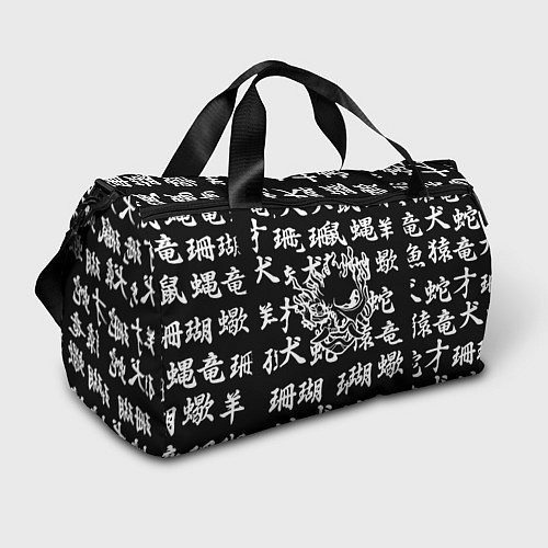 Спортивная сумка Cyberpunk samurai japan steel / 3D-принт – фото 1