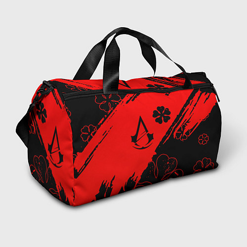 Спортивная сумка Assassins Creed logo clewer / 3D-принт – фото 1