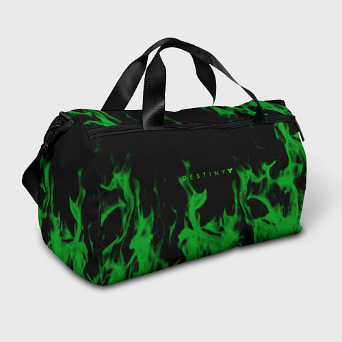 Спортивная сумка Destiny fire green / 3D-принт – фото 1