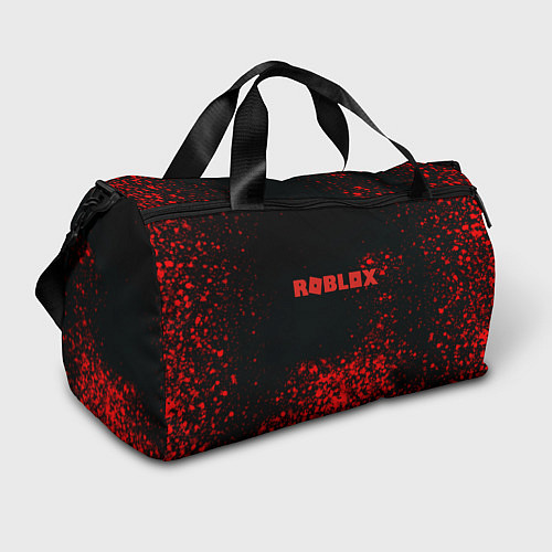 Спортивная сумка Roblox красные краски / 3D-принт – фото 1