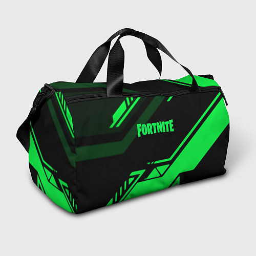 Спортивная сумка Fortnite geometry green / 3D-принт – фото 1