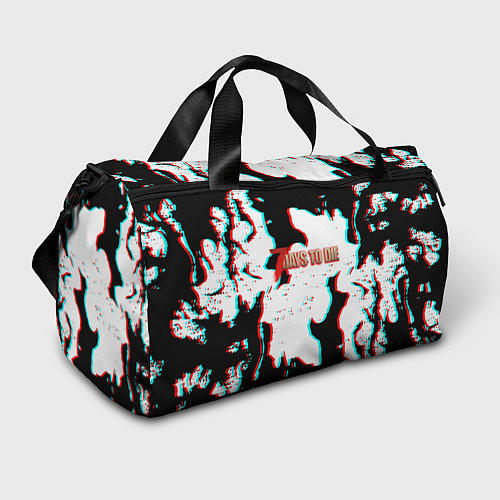 Спортивная сумка 7 Days to die glitch fire / 3D-принт – фото 1