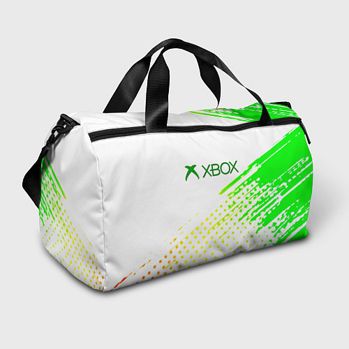 Спортивная сумка Xbox краски текстура геймер / 3D-принт – фото 1