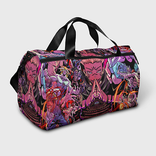 Спортивная сумка Магическая битва Сукуна расширение территории / 3D-принт – фото 1