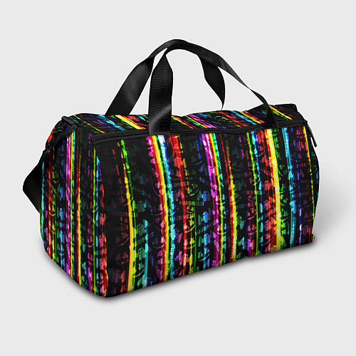 Спортивная сумка Marshmello градиент / 3D-принт – фото 1