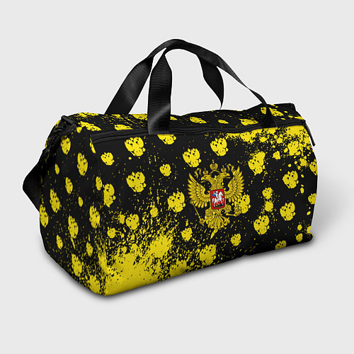 Спортивная сумка Жёлтые краски герб / 3D-принт – фото 1