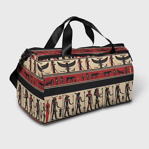Спортивная сумка Египетский орнамент / 3D-принт – фото 1