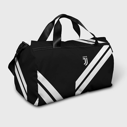 Спортивная сумка Juventus line white / 3D-принт – фото 1